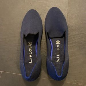 ROTHY’S THE LOAFER navy blue size 9